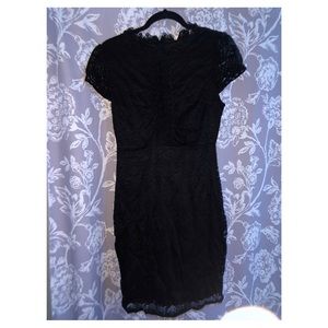 Laced Black Dress